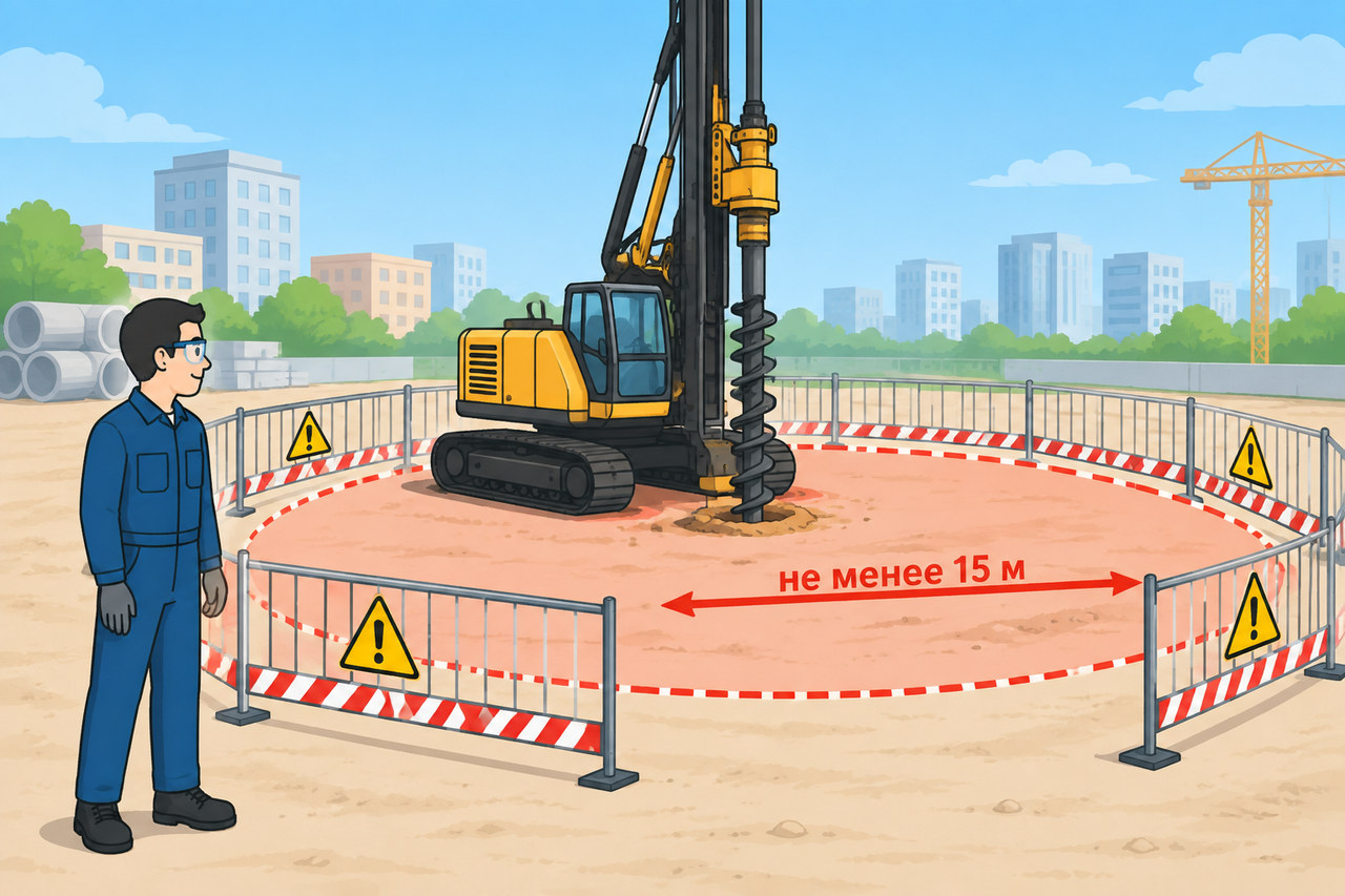 Правила по охране труда в строительстве. Дополнение 3: Устройство искусственных оснований и буровые работы (утвержденные приказом Минтрудсоцзащиты России от 11.12.2020 № 883н) — кадр 1