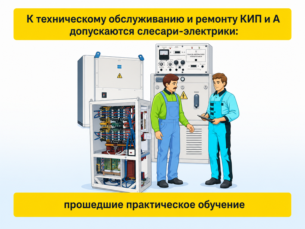 Дежурный слесарь КИПиА — кадр 1