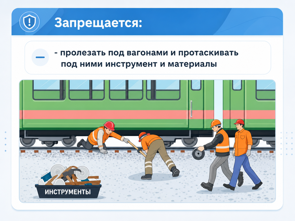 Обходчик железнодорожных путей и искусственных сооружений — кадр 1